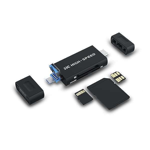 JJC JJC Huawei Nano Memory Card Reader: USB 3.0 Type-C, 90MB/s Data Transfer for Smartphones & Laptops