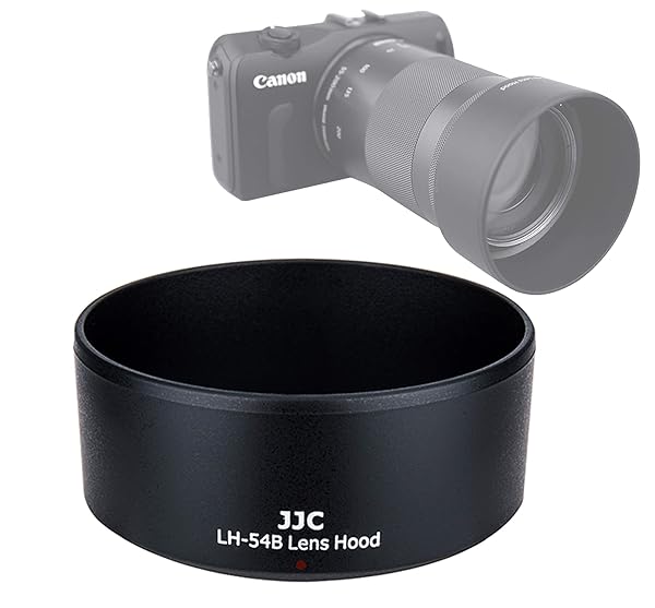 JJC LH-54B Lens Hood for Canon EF-M 55-200mm - Perfect Replacement for ET-54B