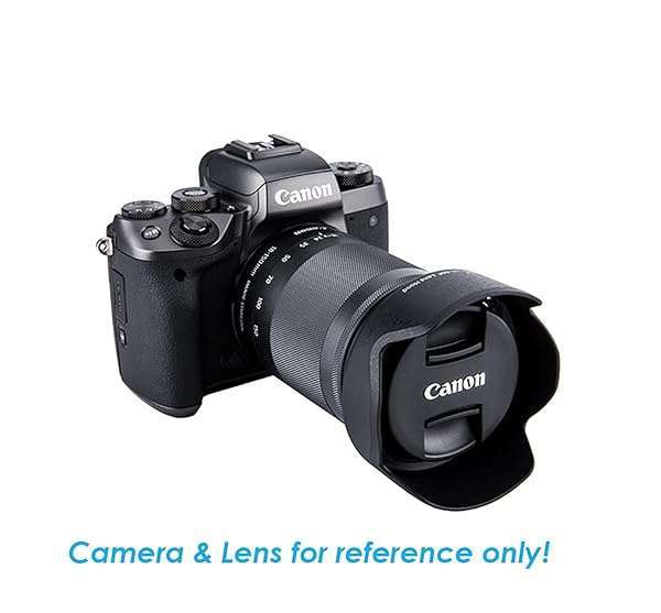 JJC LH-60F Lens Hood for Canon EF-M/RF-S 18-150mm - Perfect Replacement for EW-60F - Image 8