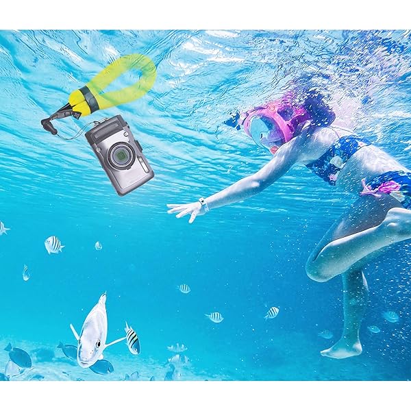 JJC Waterproof Floating Wrist Strap for Olympus TG Series, Fujifilm XP, Nikon Coolpix & GoPro Hero - Yellow - Image 6