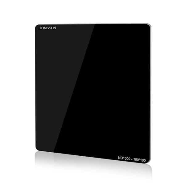 JONGSUN 100x100mm ND1000 Filter - Ultra Slim HD Nano Coated Schott B270 Glass for Stunning Photography