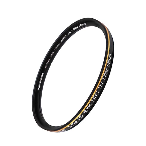 JONGSUN 58mm UV Filter - S-Pro HD Nano MRC Multicoated Ultra-Slim Lens Protection with Lens Cloth Kit - Image 7