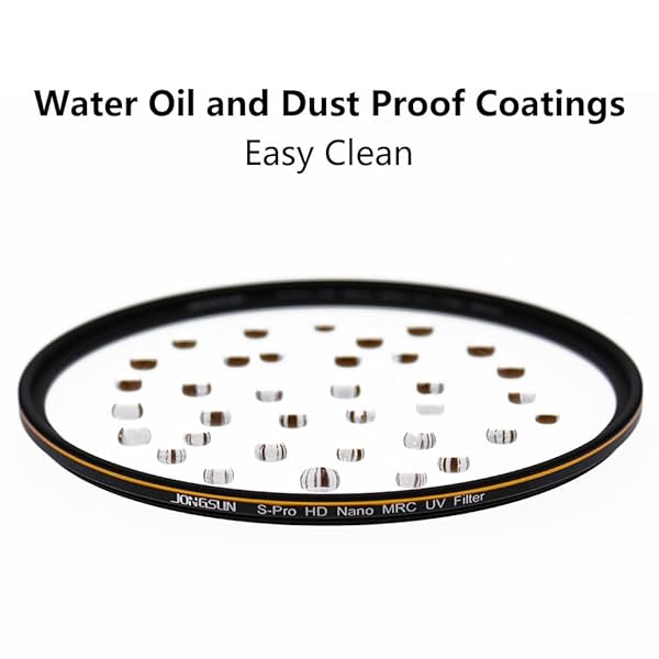 JONGSUN 95mm UV Filter - S-Pro HD Nano MRC Multicoated Protection with Ultra-Slim Design & Lens Cloth Kit - Image 5