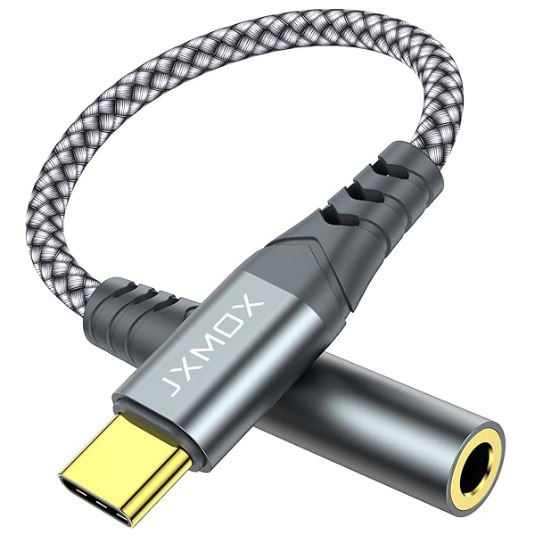 JXMOX USB Type C to 3.5mm Adapter: Compatible with iPhone 16 Pro Max, Samsung Galaxy S24, Pixel & More - Image 3