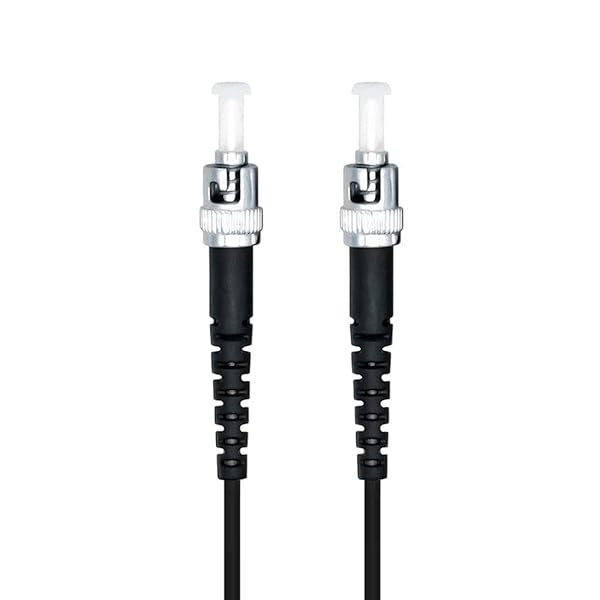 Jeirdus 50M ST to ST Outdoor Armored Simplex 9/125 SM Fiber Optic Cable Jumper Optical Patch Cord Singlemode 50Meters 160ft ST-ST - Image 4