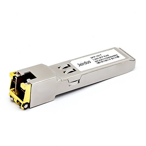 Jeirdus Extreme 10050: 1000Base-T Copper SFP Transceiver with RJ45 Connector - 1.25G Performance