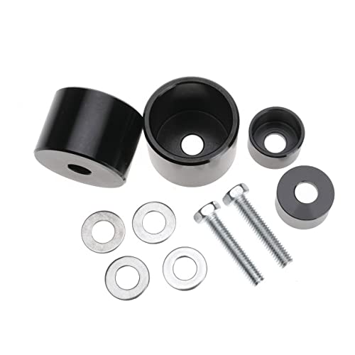 Jofynzo Pillar Grab Handle Repair for Dodge Ram 1500/2500/3500 (2002-2009) - CNC Machined Aluminum Black