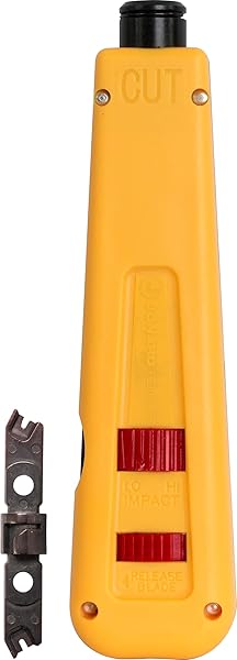 Jonard Tools EPD-914630: Manual Punchdown Tool with Durable Steel 630 Blade for Wall Jack Modules