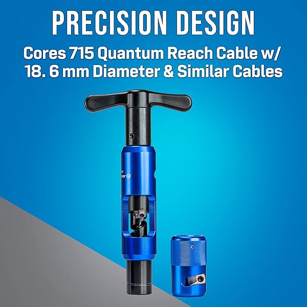 Jonard Tools HSC-715QR: Ultimate Hardline Coring & Stripping Tool Kit for 715QR Cable - Image 2