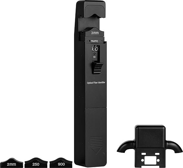 Jonard Tools OFI-50 Optical Fiber Identifier with Multiple Adapters for Efficient Fiber Testing and Identification