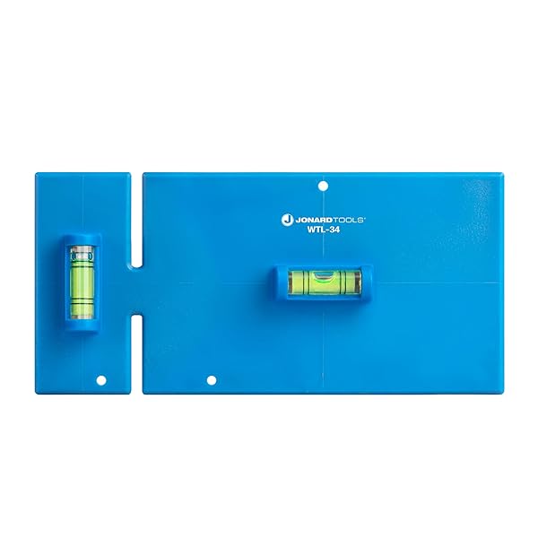 JONARD TOOLS Jonard Tools WTL-34 Wall Box Template and Level for Non-Metallic Electrical Boxes 3-Gang and 4-Gang
