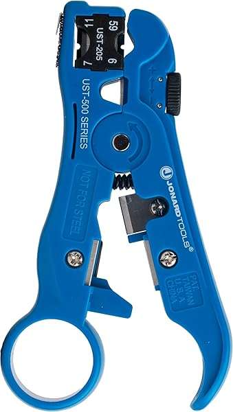 Jonard UST-500 Universal Cable Stripper for RG59/6 & 7/11 Coax Cables - Efficient & Reliable Tool