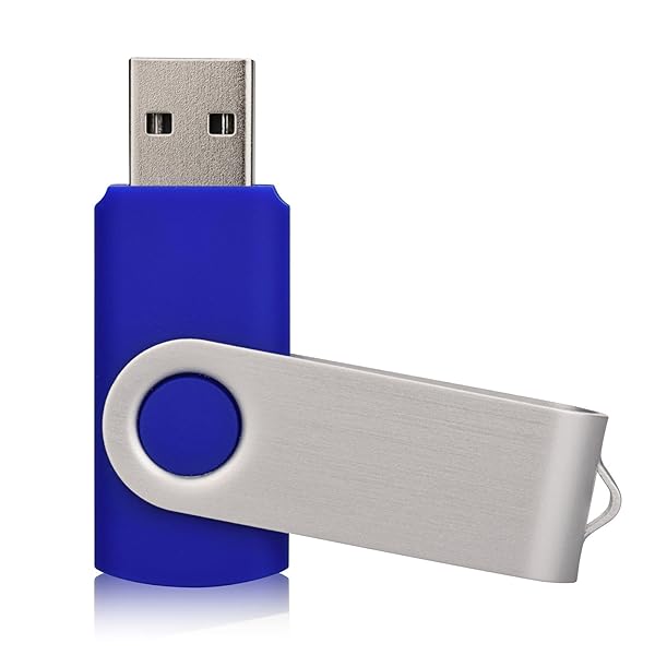 Buy KALSAN 64GB Type C USB Flash Drive - 2-in-1 OTG & USB 3.0, Waterproof Memory Stick with Keychain - Metal Silver - Image 3