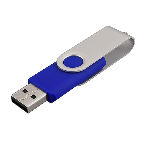 Buy KALSAN 64GB Type C USB Flash Drive - 2-in-1 OTG & USB 3.0, Waterproof Memory Stick with Keychain - Metal Silver - Image 4