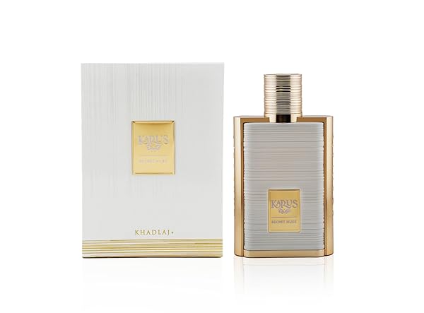 KHADLAJ PERFUMES KHADLAJ Karus Secret Musk Eau de Parfum Spray 3.4oz - Unisex Fragrance for Lasting Elegance