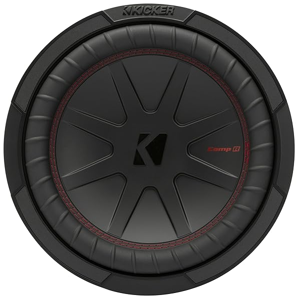 "Buy KICKER 48CWR104 CompR 10" Subwoofer - 400W RMS, 800W Peak, DVC, 4-Ohm, RoHS Compliant"