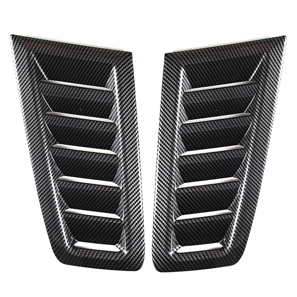 KIMISS Hood Vents ABS Car Bonnet Air Vent for RS MK2 Water Transfer SIAT26107 Fast Installation and Enhanced Performance