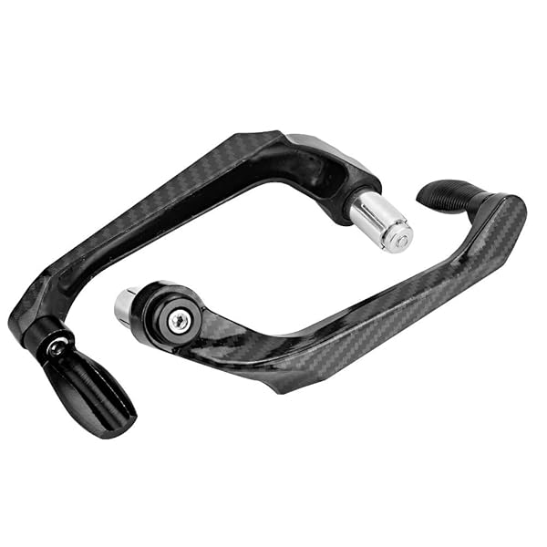 Buy KIMISS 7/8in CNC Aluminum Brake Clutch Lever Hand Guard for Motorcycles & Scooters - Durable & Stylish (Black)