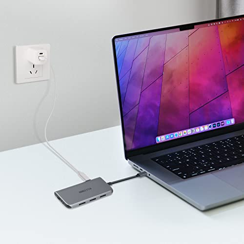 KONNEK STEIN 7-in-1 USB C Hub: 4K HDMI, SD/Micro SD Slots & Power Delivery for MacBook Pro & More - Image 7