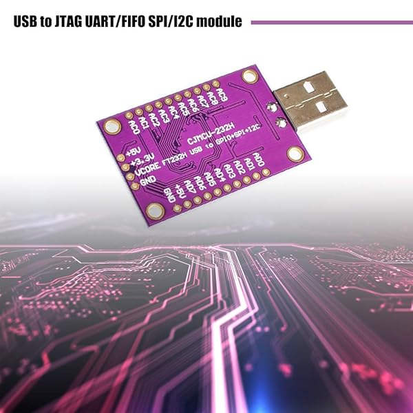 Buy KOOBOOK FT232H High-Speed USB to JTAG UART/FIFO SPI/I2C Module - 1Pcs Multifunctional Solution - Image 6