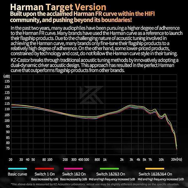 Buy KZ Castor HiFi 2DD Dynamic IEM Earphones - Tunable In-Ear Monitors for Musicians & DJs (Silver, Detachable Cable) - Image 7