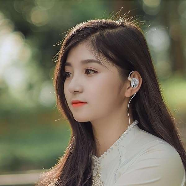 Buy KZ Castor HiFi 2DD Dynamic IEM Earphones - Tunable In-Ear Monitors for Musicians & DJs (Silver, Detachable Cable) - Image 9