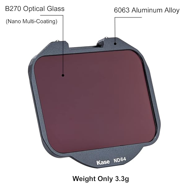 Buy Kase 4-in-1 Clip-in Filter Kit for Sony Alpha Cameras - ND & UV Protection for A7, A9, FX3 | Fast Shipping! - Image 4