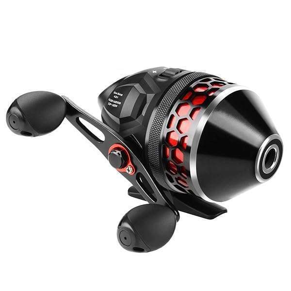 KastKing Brutus Spincast Fishing Reel: Reversible Handle for Easy Left & Right Casting
