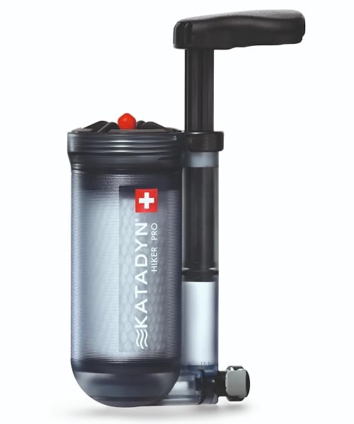Katadyn Hiker Pro Water Filter: Best Hand Pump for Backpacking, Camping & Emergency Survival - Image 2
