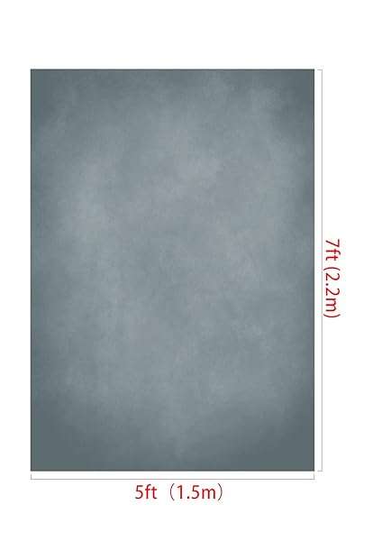 Kate 5x7ft Abstract Blue Grey Backdrop for Vintage Portrait Photography - Perfect for Stunning Photos - Image 4