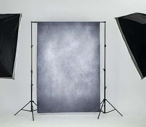 Kate 5x7ft Abstract Blue Grey Backdrop for Vintage Portrait Photography - Perfect for Stunning Photos - Image 5