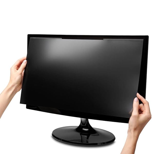 "Kensington MagPro 21.5" Magnetic Privacy Screen for Desktop - Anti-Glare, Removable Filter for Slim Bezel Monitors" - Image 6