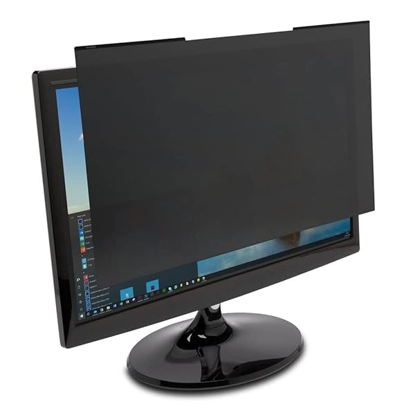 "Kensington MagPro 21.5" Magnetic Privacy Screen for Desktop - Anti-Glare, Removable Filter for Slim Bezel Monitors" - Image 2