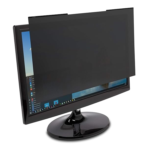 "Kensington MagPro 24" Magnetic Privacy Screen for Desktop - Anti-Glare, Removable Filter for Slim Bezel Monitors" - Image 2