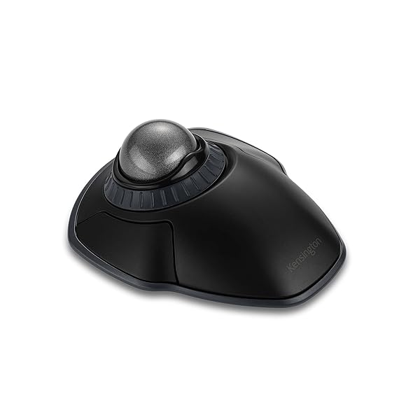 Buy Kensington Orbit Wireless Trackball with Scroll Ring - Space Gray (K72675WW) | Ergonomic Black/Grey Design for Comfort