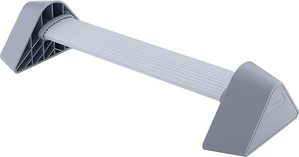 Kensington Kensington Rocking Foot Rest for Under Desk at Work, Ergonomic Low Profile Design Desk Footrest, Non-Skid 360-Degree Aluminum Swiveling Bar for Under Office Desk, Ideal for Sitting/Standing, K58303WW