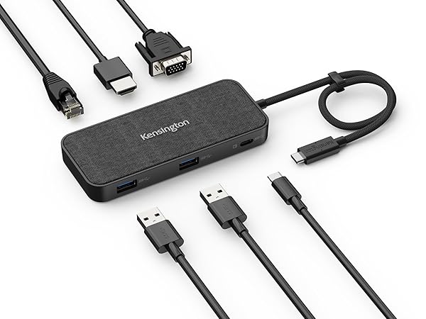 Buy Kensington SD1650P USB-C 4K Docking Station - 100W Power Pass-Through for Windows, Mac, Chrome, iOS, Android