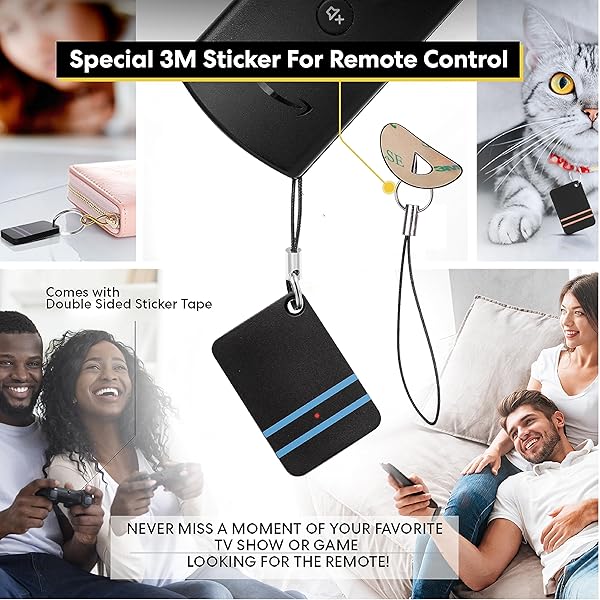 Key Finder & TV Remote Tracker: Locate Lost Keys, Purse & More with Beeper Tags - Image 7