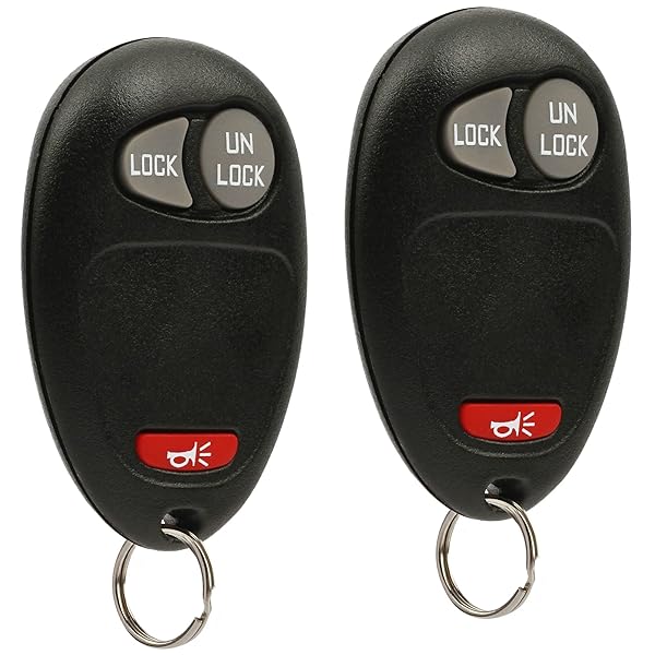 Key Fob Keyless Entry Remote Set of 2 for Chevy Colorado GMC Canyon Hummer H3 Isuzu Oldsmobile Pontiac Montana L2C0007T