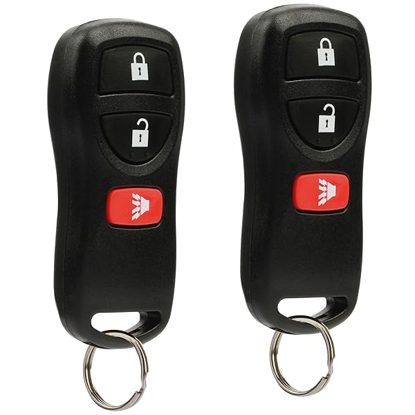 USARemote n-u15-3btn Key Fob Keyless Entry Remote for Nissan and Infiniti Set of 2