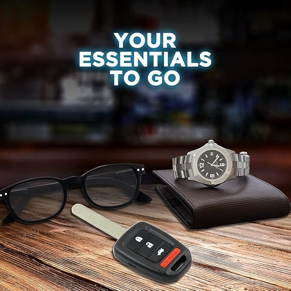 Keyless2Go Replacement Keyless Entry Remote Car Key Fob for Honda Accord and Civic Vehicles - Image 6