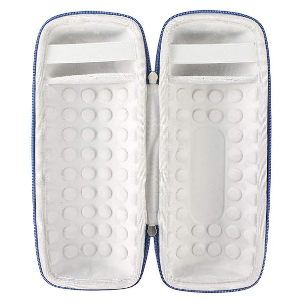 Khanka Hard Travel Case for JBL Charge 4 and Charge 5 Portable Waterproof Bluetooth Speaker Blue