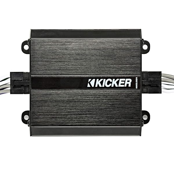 KICKER Upgrade Your Sound: Kicker 46KISLOAD4 K-Series Smart-Radio Interface for Aftermarket Amplifiers