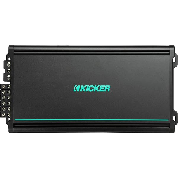 Kicker 48KMA6006 KMA600.6 6x100w Weather-Resistant Full-Range Amplifier for Superior Sound Quality