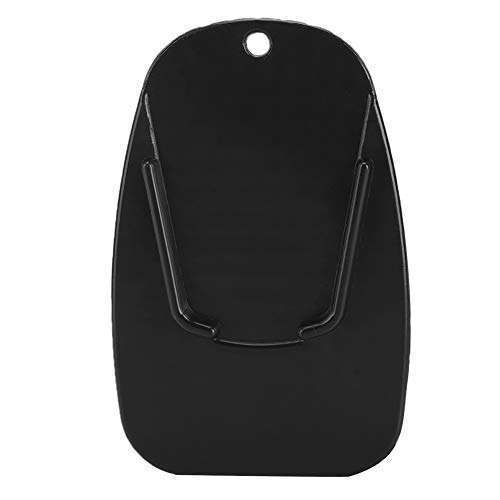 Universal Black Motorcycle Kickstand Pad - Side Stand Support for Soft Ground Parking - Image 8