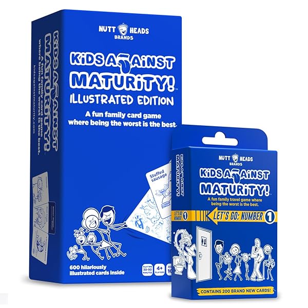 Kids Against Maturity: Hilarious Family Card Game Combo Pack for Fun Game Nights - Image 2