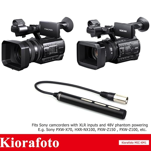 Upgrade Your Sony Camcorder: Kiorafoto Microphone for HXR-NX30, HXR-NX70 & More - Replaces ECM-XM1 - Image 3