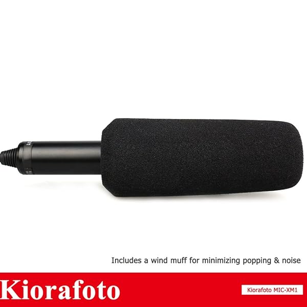 Upgrade Your Sony Camcorder: Kiorafoto Microphone for HXR-NX30, HXR-NX70 & More - Replaces ECM-XM1 - Image 6