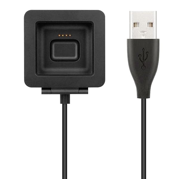 Buy Kissmart Charger for Fitbit Blaze - Replacement USB Charging Cable Dock Adapter - Image 2