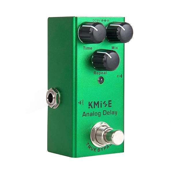 Kmise Analog Delay Pedal: Mini Electric Guitar Effects, True Bypass, DC 9V - Enhance Your Sound! - Image 3